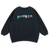 Repose 14. Cozy drop sweater - Moonless night black Repose 14. Cozy drop sweater - Moonless night black