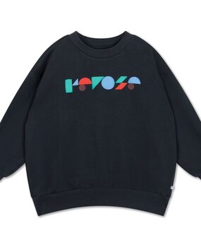 Repose 14. Cozy drop sweater - Moonless night black