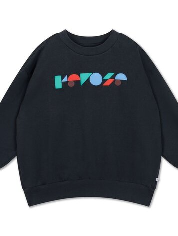 Repose 14. Cozy drop sweater - Moonless night black