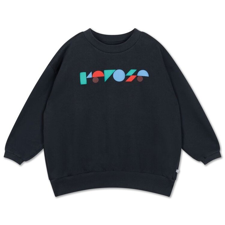 Repose 14. Cozy drop sweater - Moonless night black