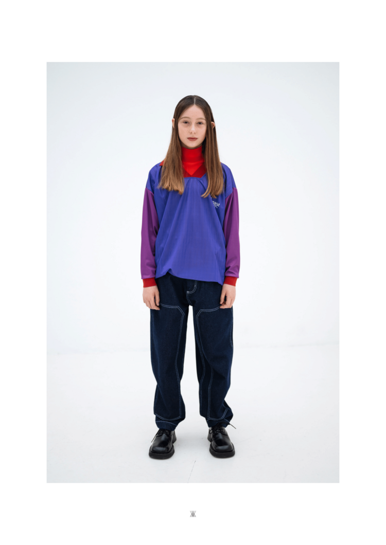 Repose 52. Sports jersey - Orchid pop color block