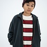 Repose 31. Tee shirt - Mulberry multi stripe Repose 31. Tee shirt - Mulberry multi stripe