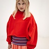 Repose 24. Crop heart sweater - Firecracker red Repose 24. Crop heart sweater - Firecracker red