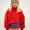 Repose 24. Crop heart sweater - Firecracker red Repose 24. Crop heart sweater - Firecracker red