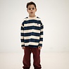 Repose 23. Boxy sweater - Eclipse blue block stripe Repose 23. Boxy sweater - Eclipse blue block stripe