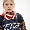 Repose 53. Sports jersey dress - Eclipse night color block back