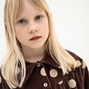 Repose 46. Bow dress - Chocolate polka dot Repose 46. Bow dress - Chocolate polka dot