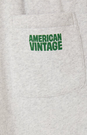 American Vintage Joggings Baptown Gris Chine American Vintage Joggings Baptown Gris Chine