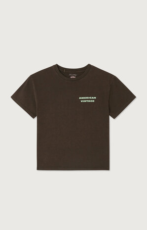 American Vintage T-shirt Fizvalley Choco Vintage