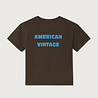 American Vintage T-shirt Fizvalley Choco Vintage