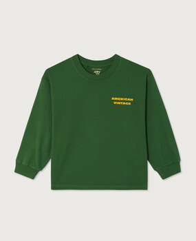American Vintage T-shirt Fizvalley longsleeve Feuillage Vintage