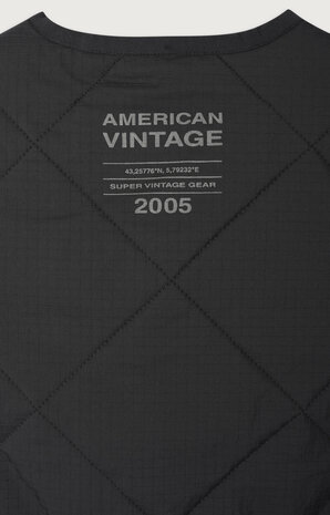 American Vintage Vest Yupibam-B Carbone American Vintage Vest Yupibam-B Carbone