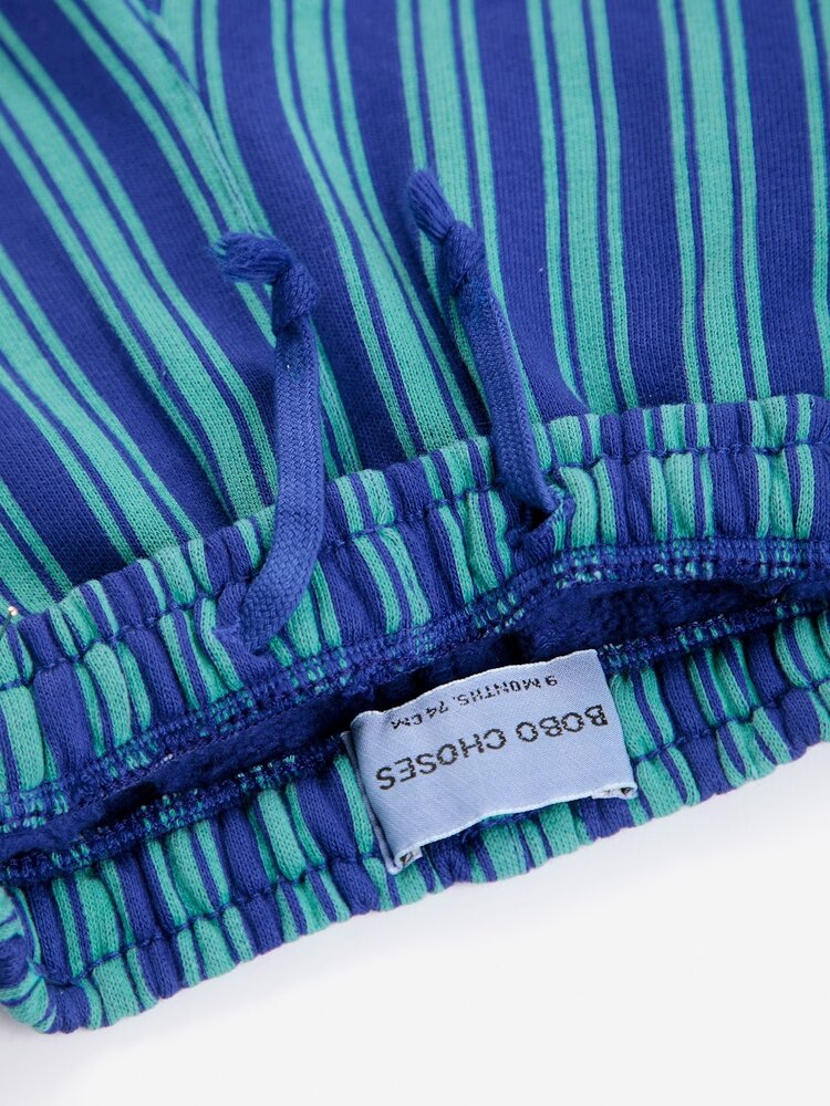 Bobo Choses Booo Bo Choses Tag stripes jogging pants Bobo Choses Booo Bo Choses Tag stripes jogging pants