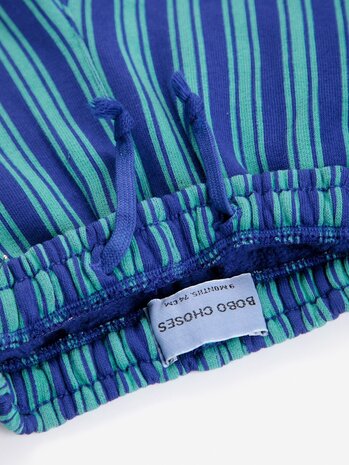 Bobo Choses Booo Bo Choses Tag stripes jogging pants Bobo Choses Booo Bo Choses Tag stripes jogging pants