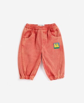 Bobo Choses Booo Bo Choses Tag denim pants