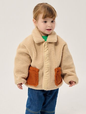 Bobo Choses Softpaw Monster sheepskin reversible jacket Bobo Choses Softpaw Monster sheepskin reversible jacket