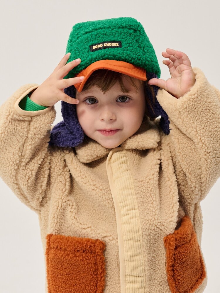 Bobo Choses Softpaw Monster sheepskin reversible jacket Bobo Choses Softpaw Monster sheepskin reversible jacket