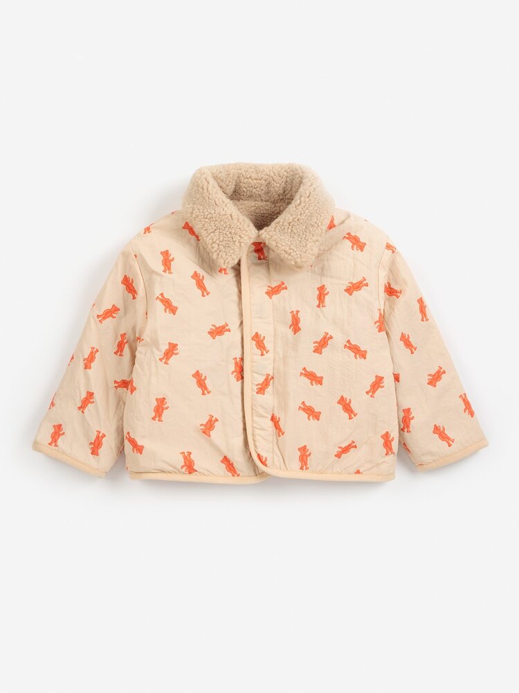 Bobo Choses Softpaw Monster sheepskin reversible jacket Bobo Choses Softpaw Monster sheepskin reversible jacket