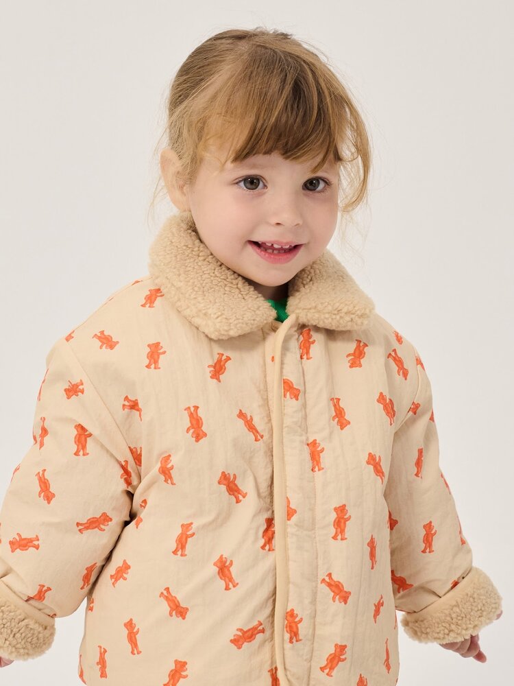 Bobo Choses Softpaw Monster sheepskin reversible jacket Bobo Choses Softpaw Monster sheepskin reversible jacket
