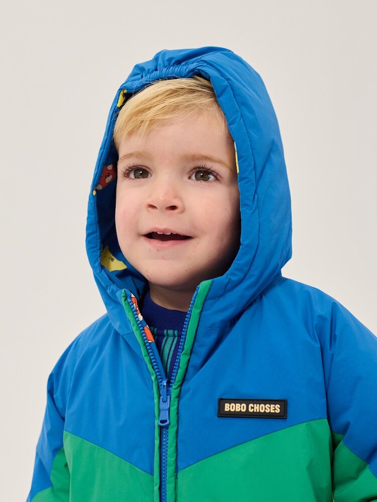Bobo Choses Mush Monster Duo all over reversible anorak Bobo Choses Mush Monster Duo all over reversible anorak