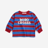 Bobo Choses Bobo Choses Embossed stripes T-shirt Bobo Choses Bobo Choses Embossed stripes T-shirt