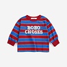 Bobo Choses Bobo Choses Embossed stripes T-shirt Bobo Choses Bobo Choses Embossed stripes T-shirt