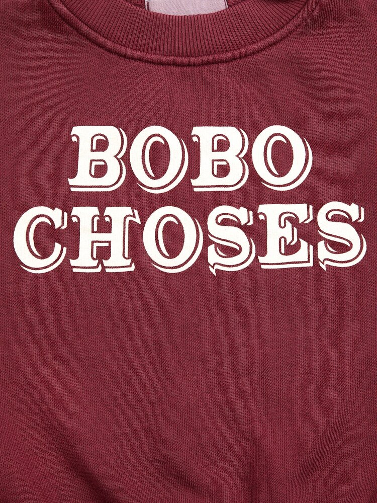 Bobo Choses Bobo Choses Embossed sweatshirt Bobo Choses Bobo Choses Embossed sweatshirt
