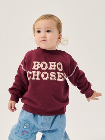 Bobo Choses Bobo Choses Embossed sweatshirt Bobo Choses Bobo Choses Embossed sweatshirt