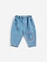 B.C. Embossed denim pants