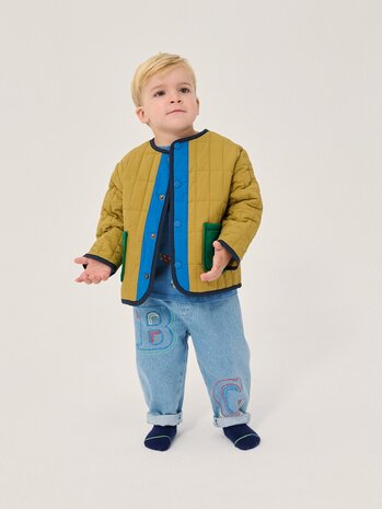 Bobo Choses B.C. Embossed denim pants