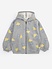 Pixel Abduction all over zipped hoodie