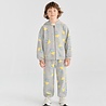 Bobo Choses Pixel Abduction all over zipped hoodie