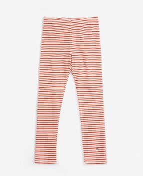 Bobo Choses BC red stripes leggings