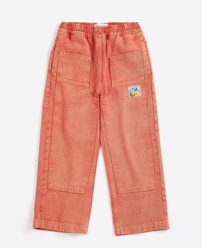 Bobo Choses Taxi Saurus Tag twill pants
