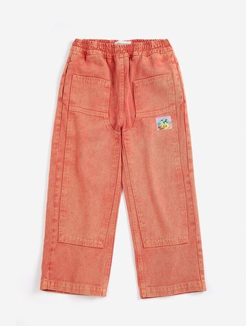 Bobo Choses Taxi Saurus Tag twill pants Bobo Choses Taxi Saurus Tag twill pants