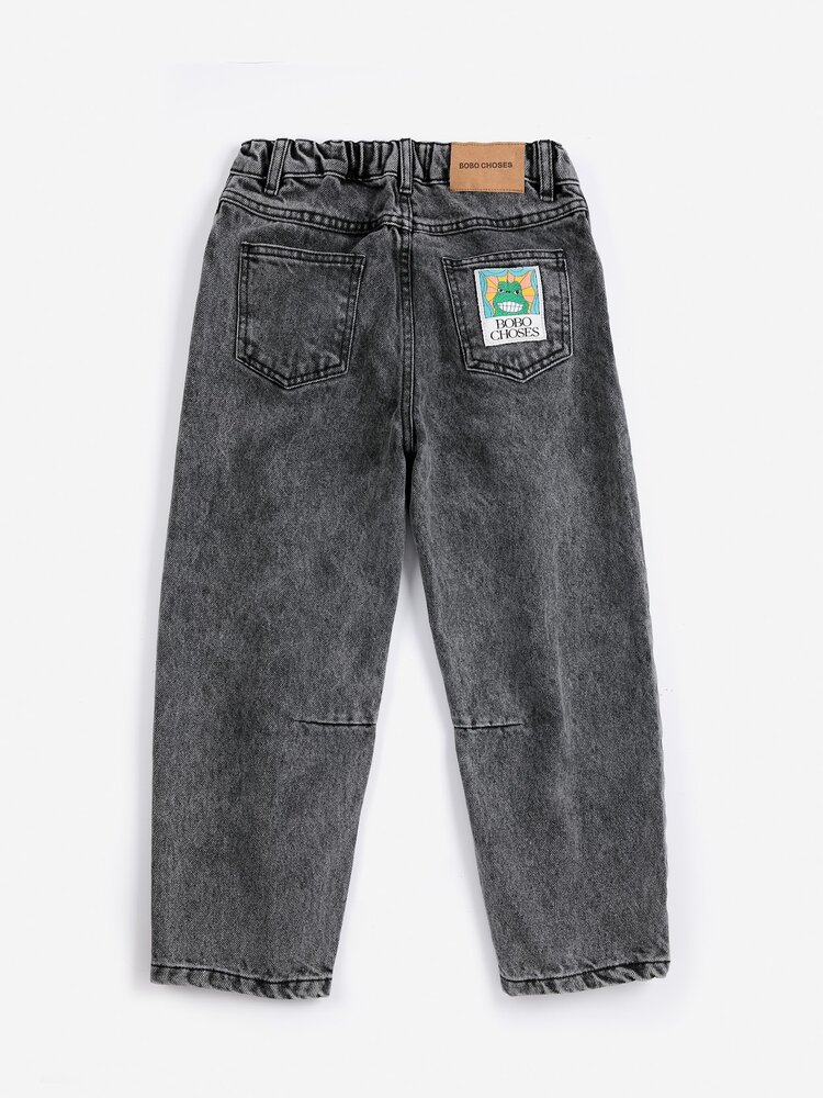 Bobo Choses Beast Tag denim pants Bobo Choses Beast Tag denim pants