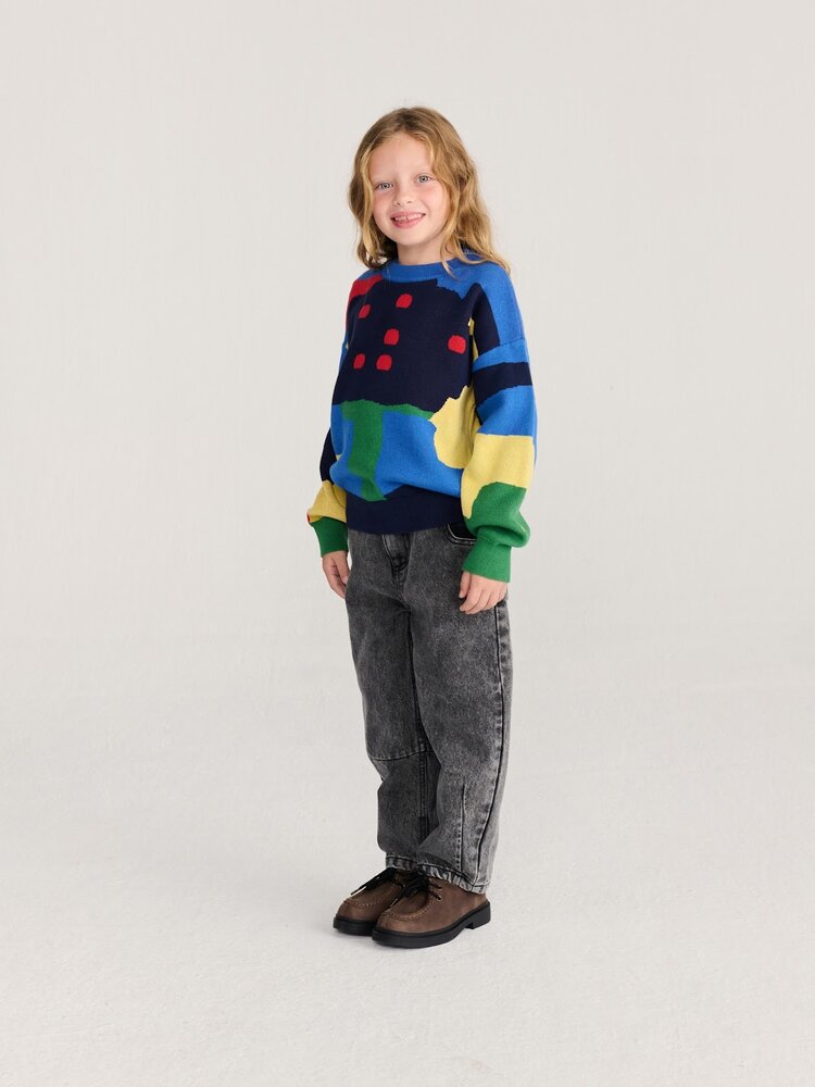 Bobo Choses Beast Tag denim pants Bobo Choses Beast Tag denim pants