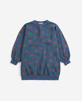 Bobo Choses Stamp Bloom all over sweatshirt dress