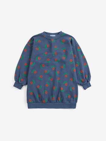 Bobo Choses Stamp Bloom all over sweatshirt dress Bobo Choses Stamp Bloom all over sweatshirt dress