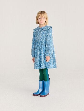 Bobo Choses Sketchy Flowers all over corduroy dress Bobo Choses Sketchy Flowers all over corduroy dress