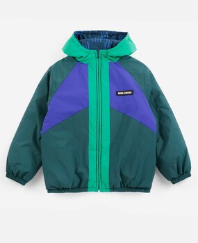 Bobo Choses Almost Moiré all over reversible anorak