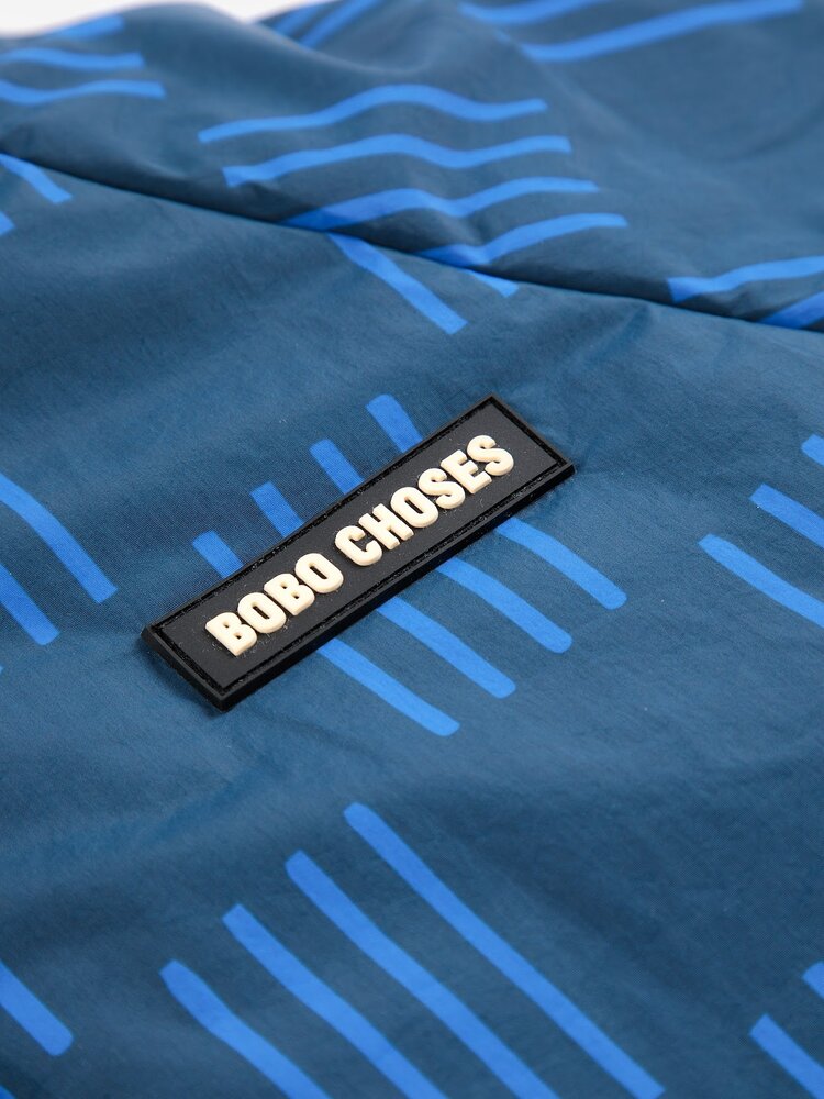 Bobo Choses Almost Moiré all over reversible anorak Bobo Choses Almost Moiré all over reversible anorak