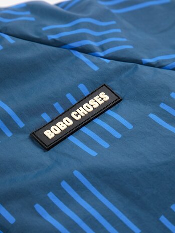 Bobo Choses Almost Moiré all over reversible anorak Bobo Choses Almost Moiré all over reversible anorak