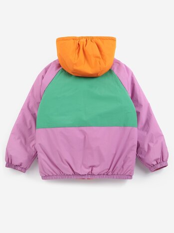 Bobo Choses Almost Moiré all over reversible anorak pink Bobo Choses Almost Moiré all over reversible anorak pink