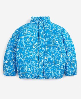 Bobo Choses Sketchy Flowers All Over anorak