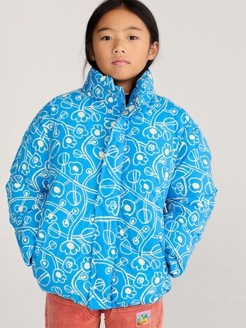 Bobo Choses Sketchy Flowers All Over anorak Bobo Choses Sketchy Flowers All Over anorak