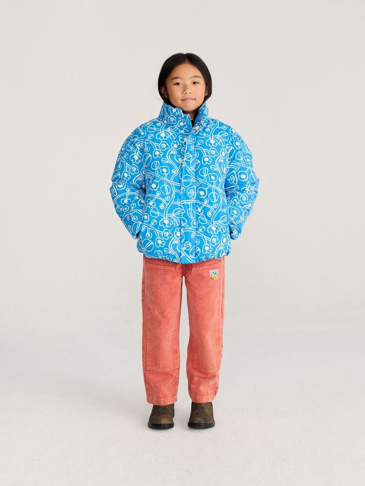 Bobo Choses Sketchy Flowers All Over anorak Bobo Choses Sketchy Flowers All Over anorak