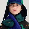 Bobo Choses Color Block sheepskin neck warmer blue/green Bobo Choses Color Block sheepskin neck warmer blue/green