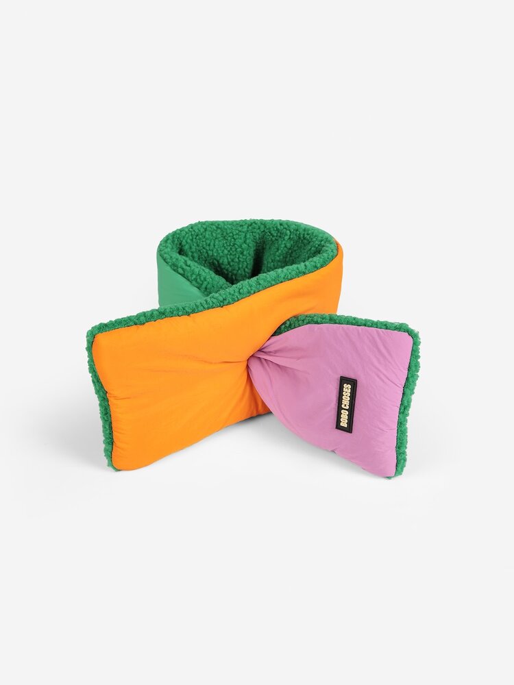 Bobo Choses Color Block sheepskin neck warmer Bobo Choses Color Block sheepskin neck warmer