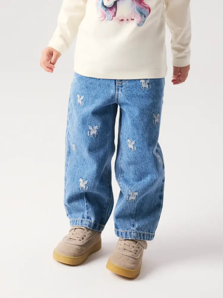 Name It 13255126 NMFBELLA BARREL GLITTER JEANS Unicorn Name It 13255126 NMFBELLA BARREL GLITTER JEANS Unicorn